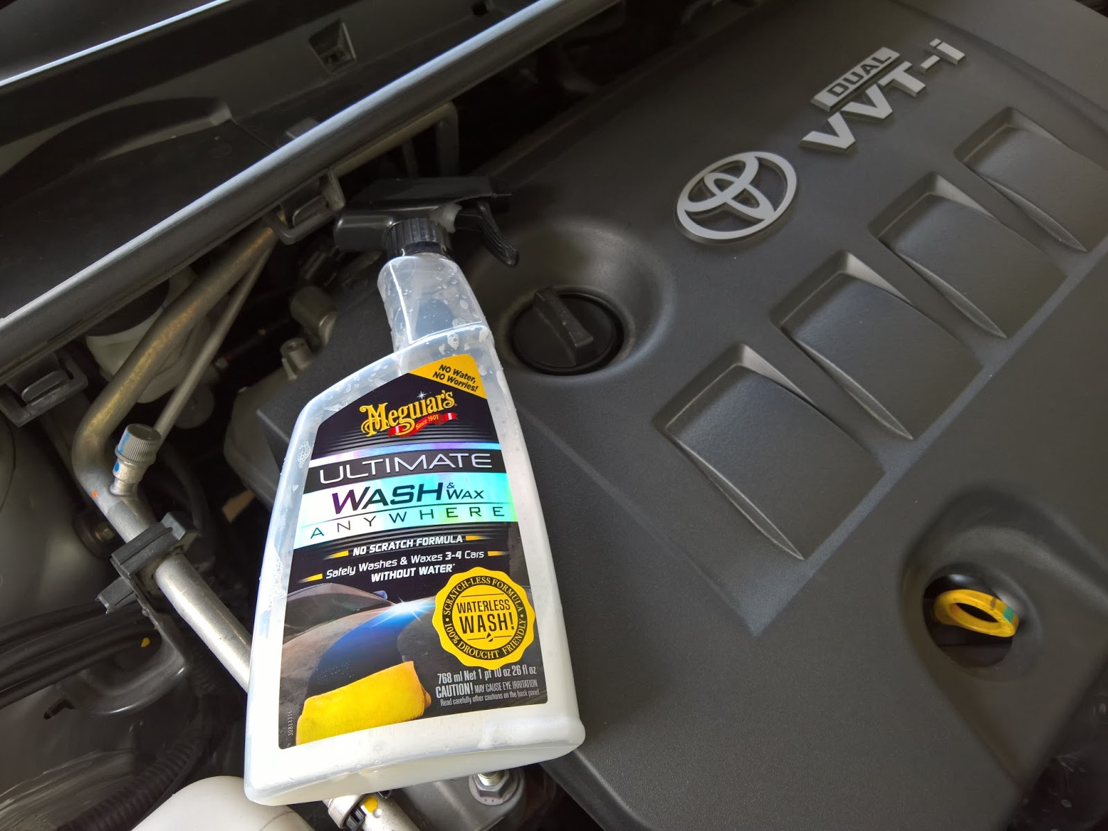 Car Porch Detailer: Cleaning Engine Bay Waterlessly